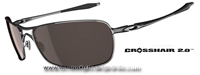 Oakley Crosshair 2.0 Polished Chrome / VR28 Black Iridium (OO4044-05)