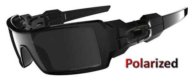 Oakley oil rig sunglasses team honda black/black iridium 24-133 #4
