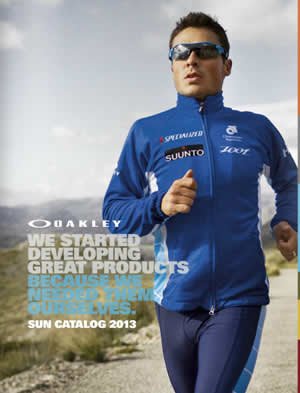 Catalogo oficial de gafas Oakley 2013