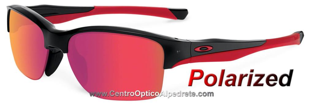 Gafas de sol Oakley Halflink Polished Black / OO Red Iridium Polarized