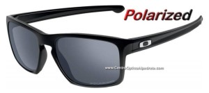 Oakley Sliver Polished Black / Black Iridium Polarized (OO9262-09)