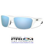 Oakley Split Shot Polished White / Prizm Deep Water Polarized (OO9416-07)