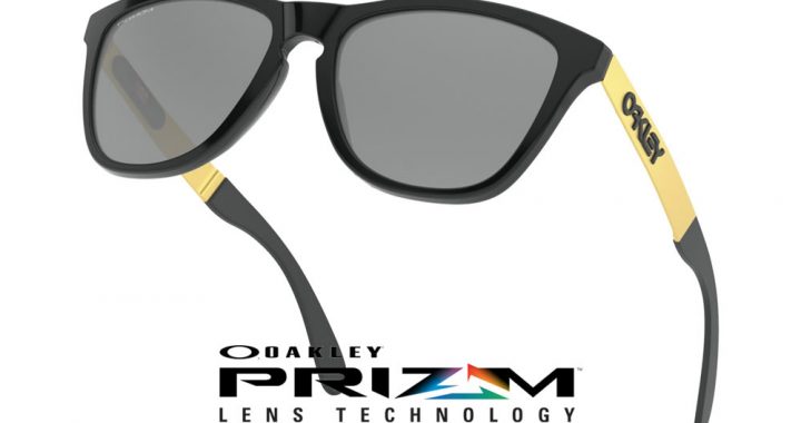 Oakley Frogskins Mix Polished Black / Prizm Black OO9428-02