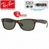 Ray-Ban New WayFarer Tortoise / Crystal Brown Polarized (RB2132/902-57)