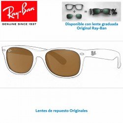 Lentes de repuesto Ray-Ban New WayFarer Lente Crystal Brown (RB2132-6012)