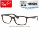 Gafas para graduado Ray-Ban RX 7047-5451 Matte Transparent Brown