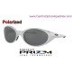 EyeJacket Redux Silver / Prizm Black Polarized (OO9438-05)