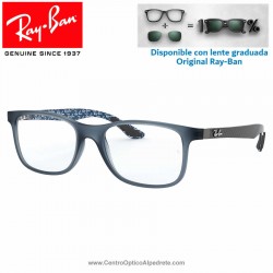 Ray-Ban Matte Blue Graduate Glasses (RX8903-5262)