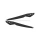 Wind Jacket 2.0 Pair of Matte Black Icon Satin Silver Rods (OO9418-01V)