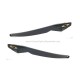 Wind Jacket 2.0 Pair of Matte Black Icon Satin Silver Rods (OO9418-01V)