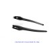 Wind Jacket 2.0 Pair of Matte Black Icon Satin Silver Rods (OO9418-01V)