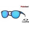 Latch Custom Matte Black / Prizm Sapphire Polarized (OO9265-4943)