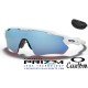 Radar EV Path Polished White / Prizm Deep Water Polarized (OO9208-55C)