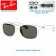 Lentes de repuesto Ray-Ban RB4202 Andy / Lente Green G-15 (RB4202-606971)