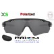 Radar EV XS Polished Black / Prizm Black Polarized (OJ9001-16)