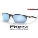 Wire Tap 2.0 Satin Lead / Prizm Deep Water Polarized (OO4145-06)