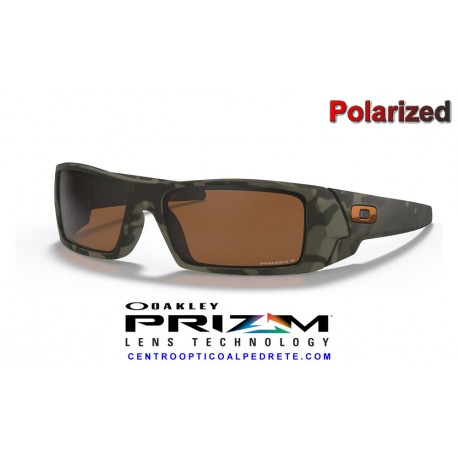 Gascan Matte Olive Camo / Prizm Tungsten Polarized (OO9014-51)