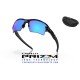 Flak 2.0 XL Polished Black / Prizm Sapphire Polarized (OO9188-F7)