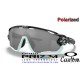 Jawbreaker Custom Polished Black / Prizm Black Polarized (OO9290-9223)