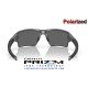 Flak 2.0 XL Steel / Prizm Black Polarized (OO9188-F8)