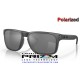 Holbrook XL Steel/ Prizm Black Polarized (OO9417-30)