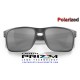 Holbrook XL Steel/ Prizm Black Polarized (OO9417-30)