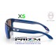 Holbrook XS Polished Navy / Prizm Sapphire (OJ9007-05)