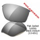 Flak Jacket lens Black Iridium Polarized (13-651)