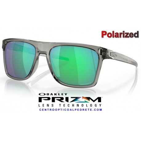 Leffingwell Grey Ink / Prizm Jade Polarized (OO9100-10)