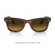 Ray-Ban WayFarer Classic Striped Red / Crystal Grey Gradient (RB2140-136285)