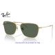 Ray-Ban Caravan Reverse Gold / Green (RBR0102S-001/VR)