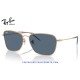 Ray-Ban Caravan Reverse Rose Gold / Blue (RBR0102S-92023A)