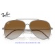 Ray-Ban Aviator Reverse GunMetal / Brown Gradient (RBR0101S-004/CB)