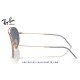 Ray-Ban Aviator Reverse Rose Gold / Blue (RBR0101S-92023A)