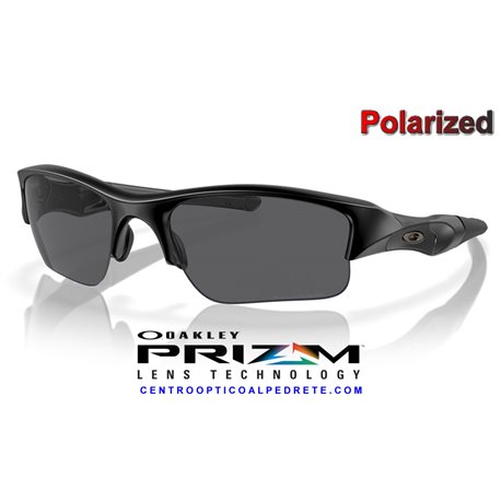 Flak Jacket XLJ Matte Black / Grey Polarized (OO9009/11-435)