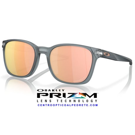 Ojetor Matte Crystal Black / Prizm Rose Gold Polarized (OO9018-16)