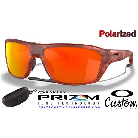 Split Shot Custom Trans Orange Shadow Camo / Prizm Ruby Polarized (OO9416-9956)