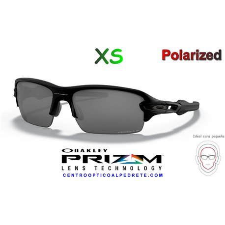 Flak XS Matte Black Prizm Black Polarized OJ9005 08 Nueva edicion XS de la coleccion Flak para rostros jovenes y con las mis