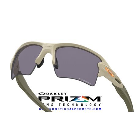 Flak 2.0 XL Matte Sand / Prizm Grey (OO9188-J2)