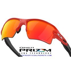 Flak 2.0 XL Matte RedLine / Prizm Ruby (OO9188-J1)