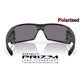 BatWolf Matte Black / Prizm Grey Polarized (OO9101-68)