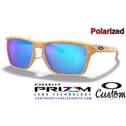 Sylas Custom Matte Stone Desert Tan / Prizm Sapphire Polarized (OO9448-10202)