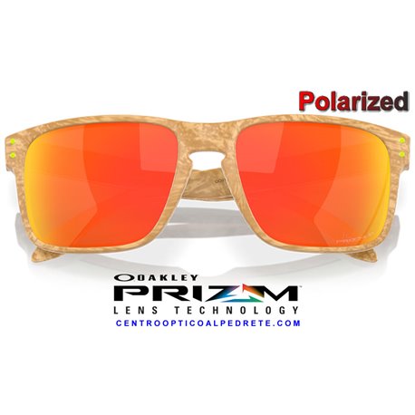 Holbrook Matte Stone Desert Tan / Prizm Ruby Polarized (OO9102-Y8)