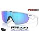 Sphaera Matte White / Prizm Sapphire Polarized (OO9403-02)