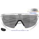 Sphaera Matte Clear / Clear Black Iridium Photochromic (OO9403-07)