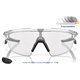 Sphaera Matte Clear / Clear Black Iridium Photochromic (OO9403-07)