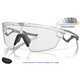 Sphaera Matte Clear / Clear Black Iridium Photochromic (OO9403-07)