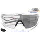 Sphaera Matte Clear / Clear Black Iridium Photochromic (OO9403-07)