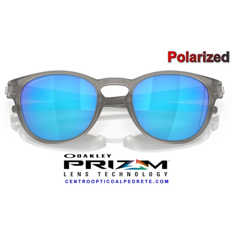 Latch Matte Grey Ink / Prizm Sapphire Polarized (OO9265-32)