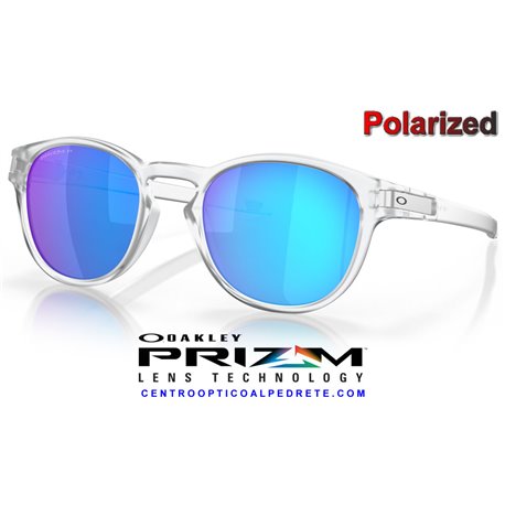 Latch Matte Clear / Prizm Sapphire Polarized (OO9265-65)